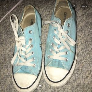 Blue converse size 7